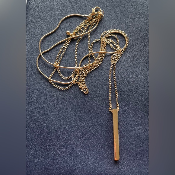 Jewelry - Brand New 18K Gold Plated Multilayer Necklace